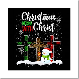 Christmas Begins With Christ Costume Xmas Gifts Posters and Art